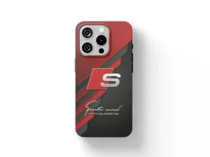 Audi Cover in Silicone Smartphone Design Personalizzabile